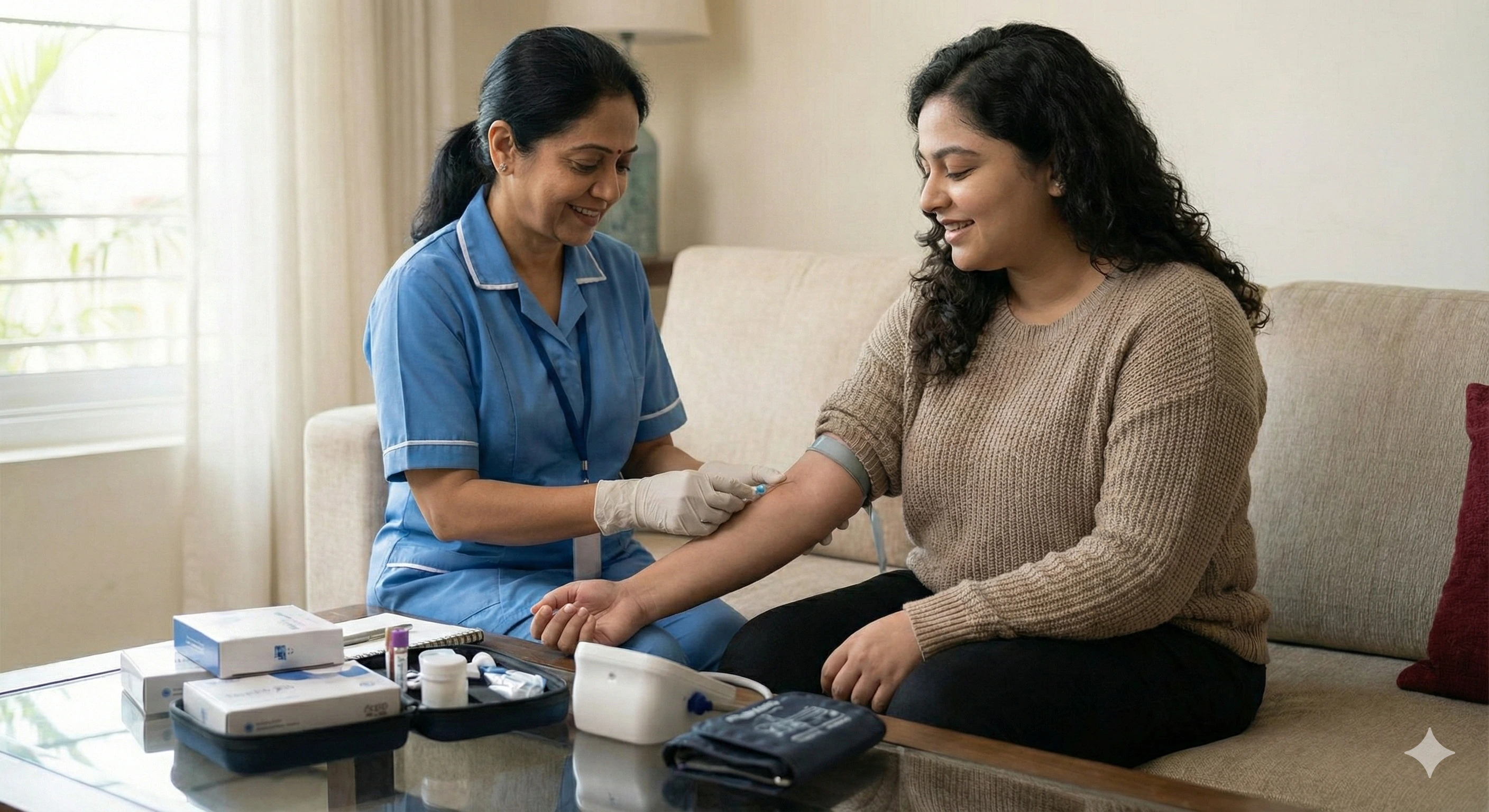 At-home advanced blood test