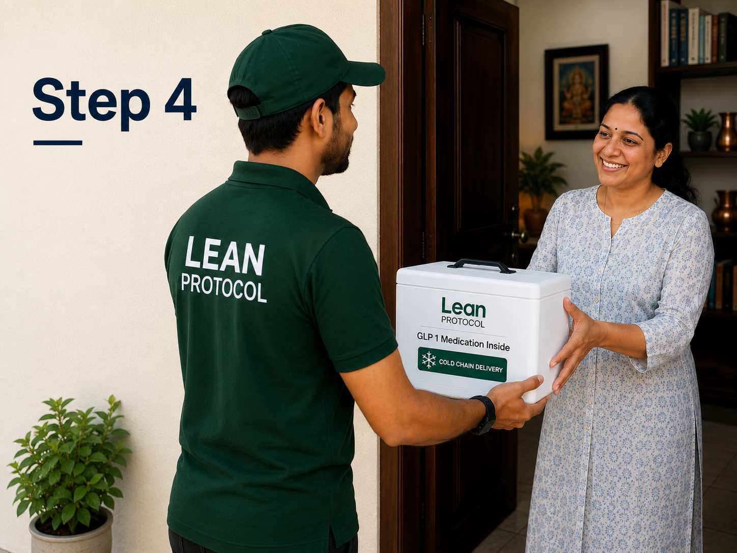 Medication delivered to your doorstep